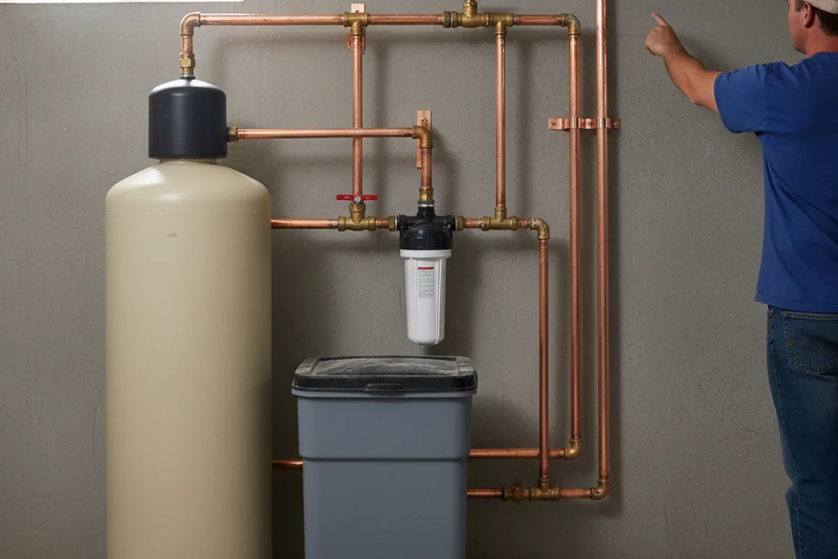 Whole-house water treatment system installed in Casnovia